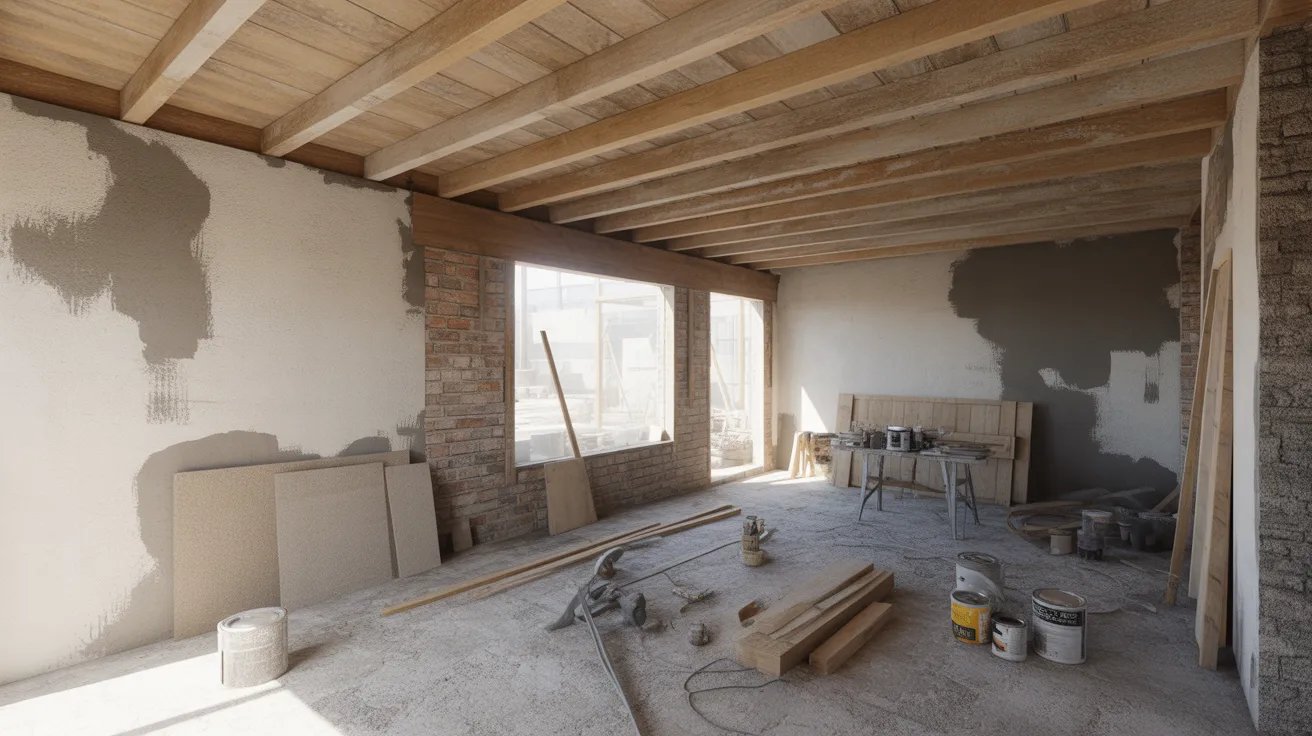 Ombyggnad & Renovering av Garage till Loft, Lägenhet, Bostad(1)